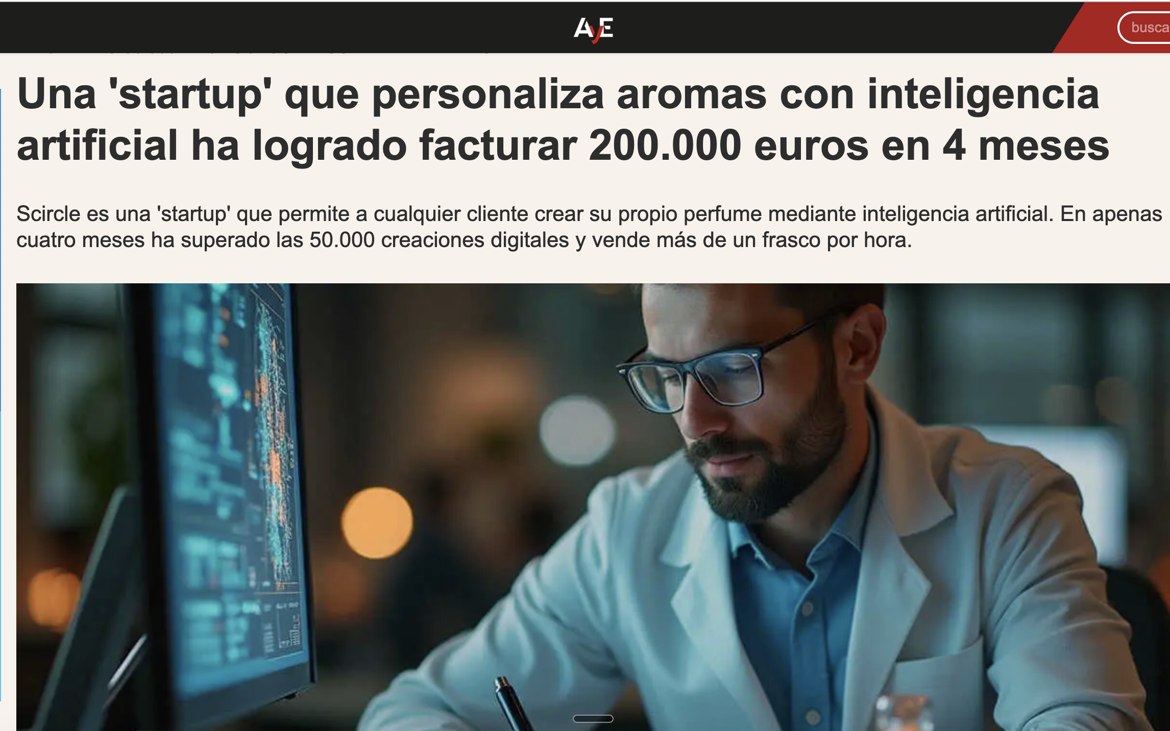 Diario A y E — Scircle startup